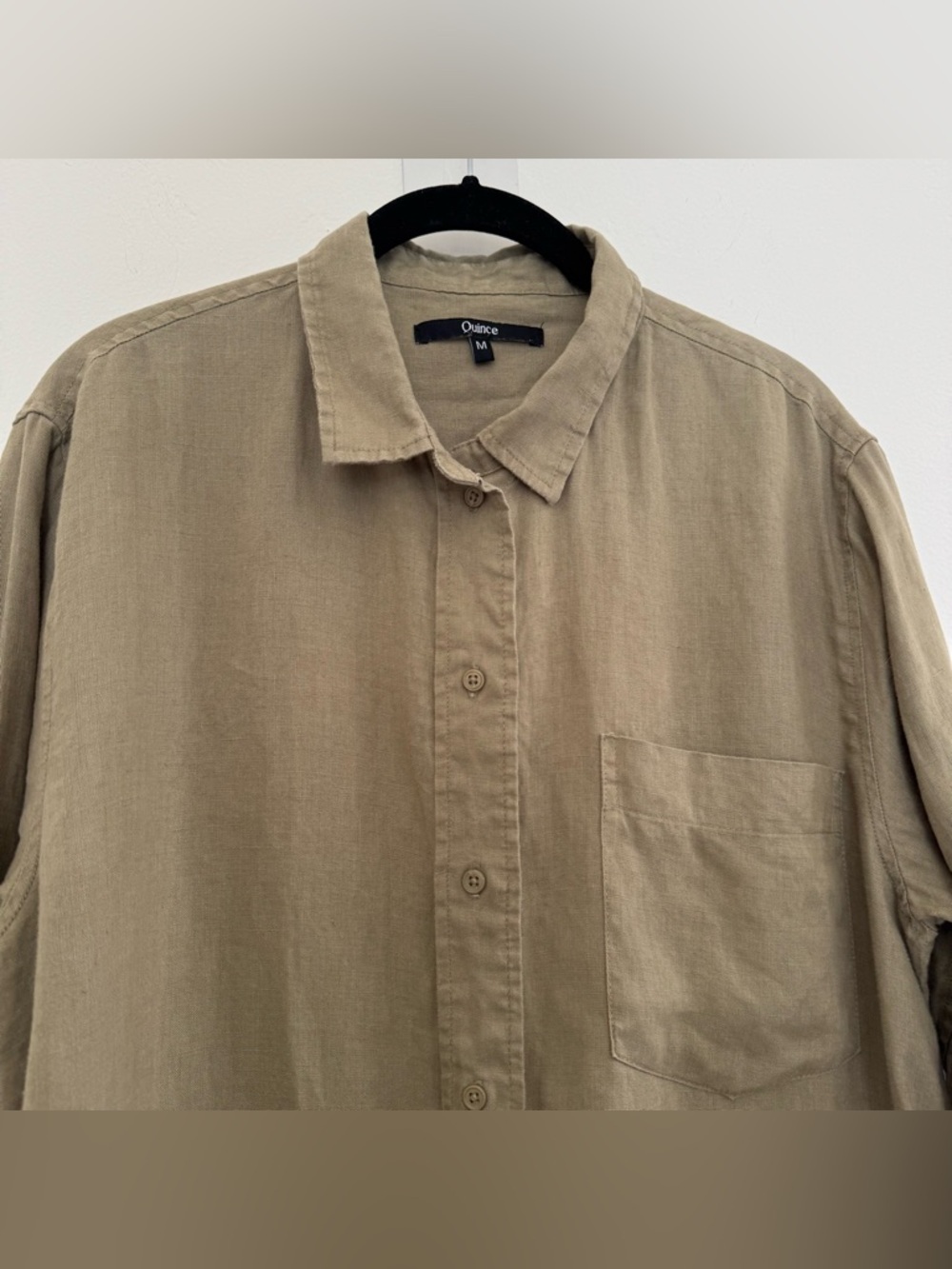 Quince 100% European Linen Shirt Dress - Picture 5 of 13